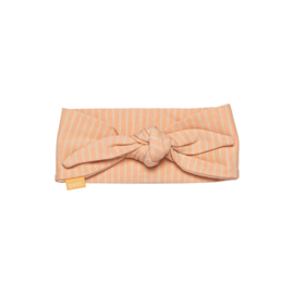 B.E.S.S. - Haarband striped - peach