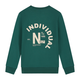SKURK - Sweater met print Subbe - groen
