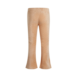 Koko Noko - Flared broek velours - caramel bruin