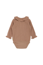Hust and Claire - Shirt bodysuit Bernadette - Café Rose