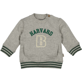 B.E.S.S. - Sweater Harvard - Grey Melange
