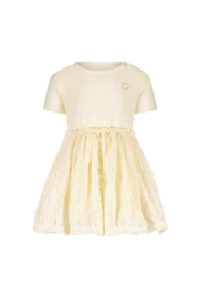 Le Chic - Jurk crochet voile Smory - Dreamy Creamy