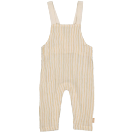 Levv - Salopette FOSS - AOP Camel Light Stripe