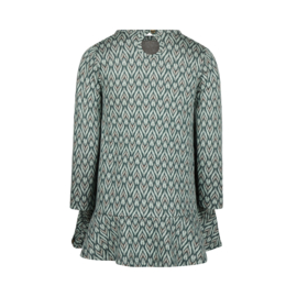 Koko Noko - Jurk met print - lichtgroen