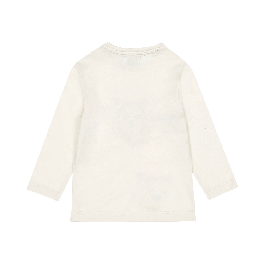 Dirkje - Longsleeve met leeuwenprint - Off white
