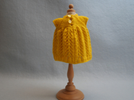 Ajour jurkje en slofjes 30cm