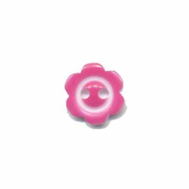Bloemenknoopjes  met rand 10mm