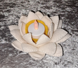 Lotusbloem waxinelichtje