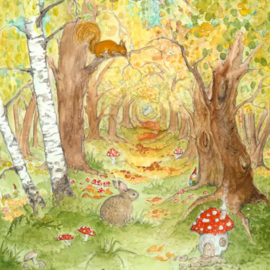 Herfst bos