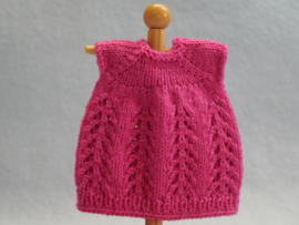 Jurkje en slofjes 20 cm fel Roze