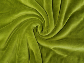 Nicky velours geel/groen/bruin tinten