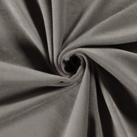 Nicky velours grijs/blauw tinten