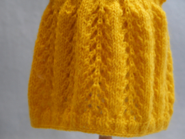 Ajour jurkje en slofjes 30cm