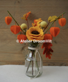 Patroonblad Herfstboeket