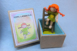 Pippi Langkous in een doosje