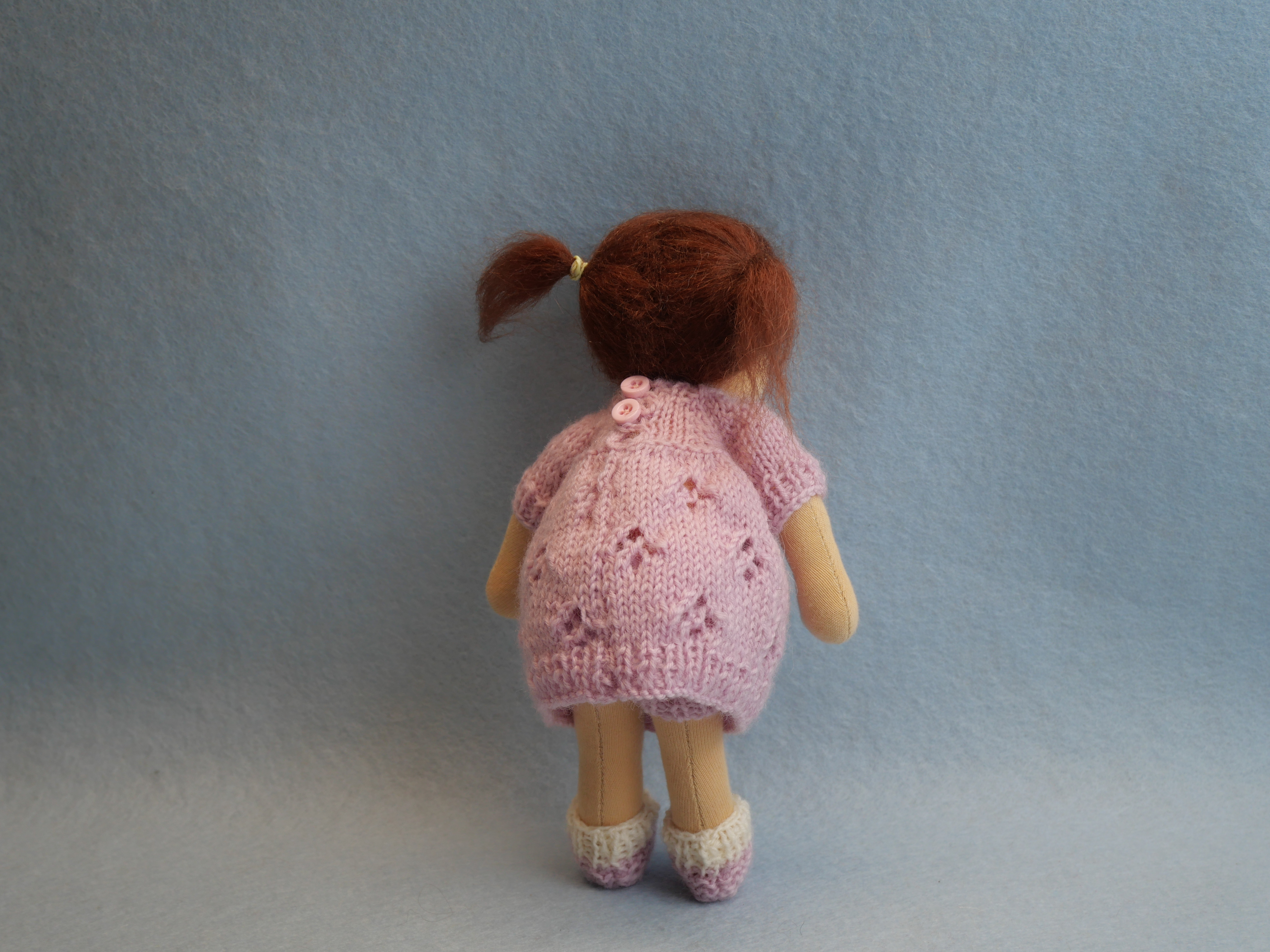 Pop 20 cm met staartjes
