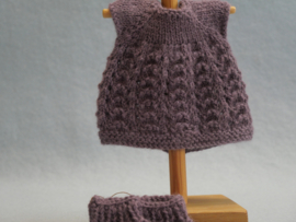 Schelpenjurkje, slofjes 20cm