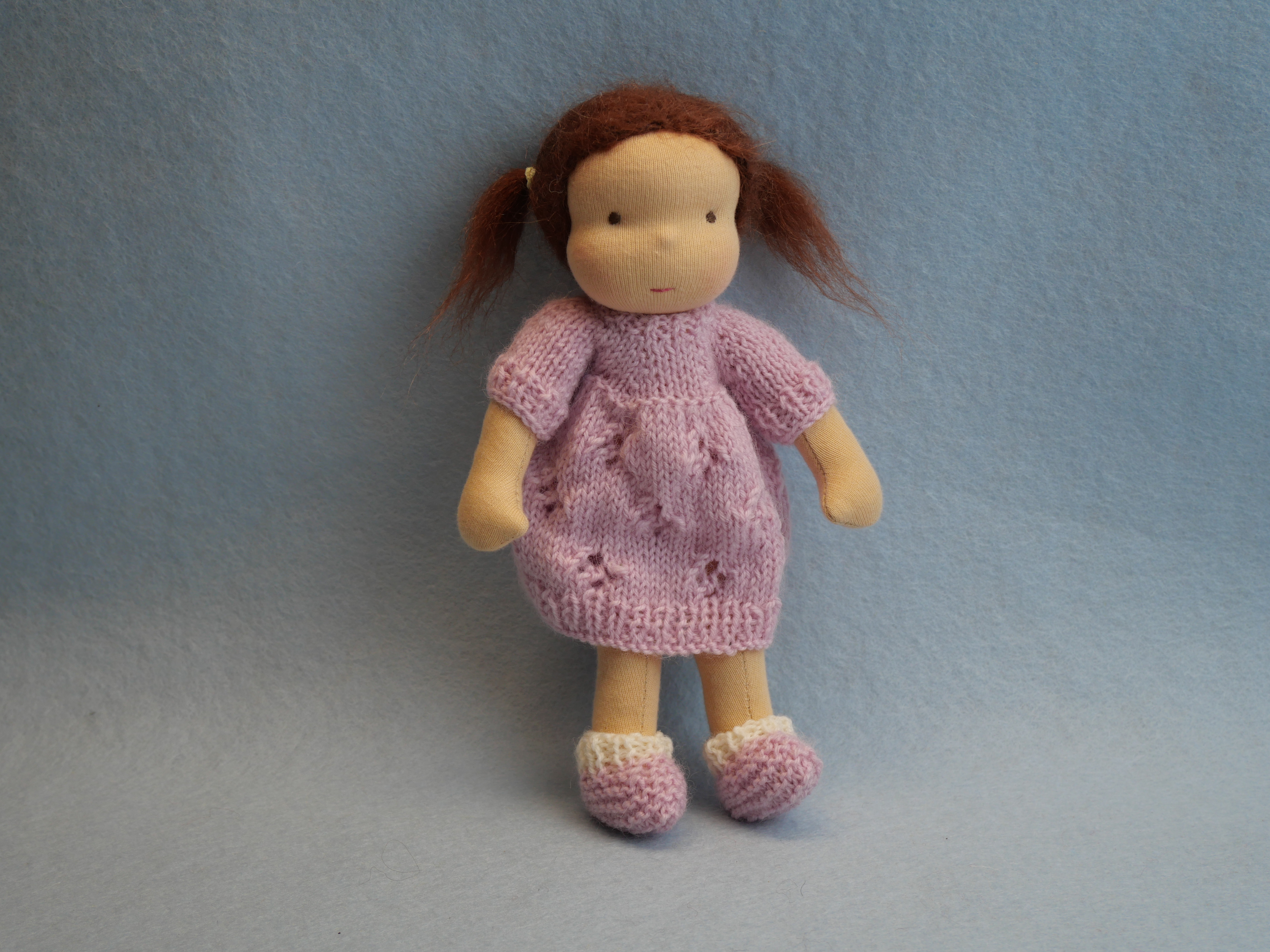 Pop 20 cm met staartjes