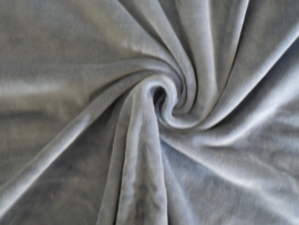 Nicky velours grijs/blauw tinten