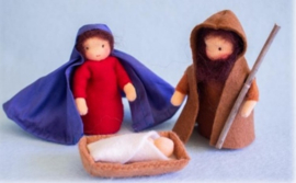 Kerstal 1 Jozef, Maria en Jezus