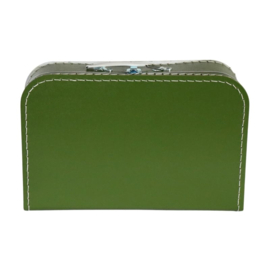 Koffertje Olijfgroen 35cm