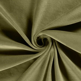 Nicky velours geel/groen/bruin tinten