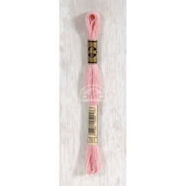 Borduurgaren DMC pastel roze