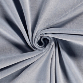 Nicky velours grijs/blauw tinten