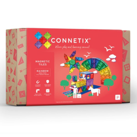 Connetix Rainbow Mega Pack | Magnetische tegels | 212 stuks