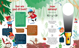 Speuren in het kabouterbos | Zaklampboek | Zoekboek