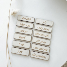 Maand pictogrammen | Weekplanner