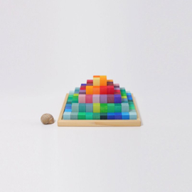 Grimm's kleine piramide | Blokkenset 100 stuks