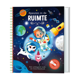 Speuren in de ruimte | Zaklampboek | Zoekboek