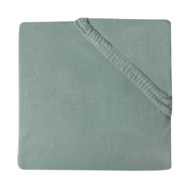 Hoeslaken Peuterbed Ash Green - 70 x 140 cm | Jollein