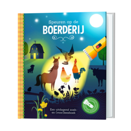 Speuren op de Boerderij | Zaklampboek | Zoekboek