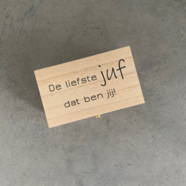 Juf / Meester cadeautjes