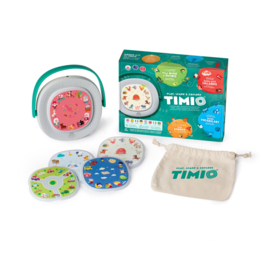 TIMIO Audio- en muziekspeler inclusief 5 cd's