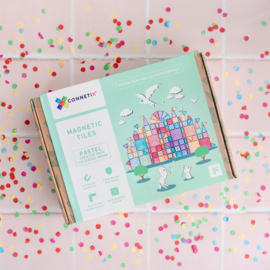 Connetix Creative Pack Pastel | Magnetische tegels | 120 stuks