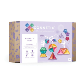 Connetix Pastel Shape  Expension Pack | Uitbreidingsset | 48 stuks