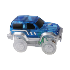 Cleverclixx Race Track Car Blue | Race auto blauw