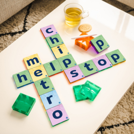 Magnetische tegels / tegeltoppers letters | Coblo