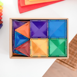 Connetix Rainbow Starter Pack | Magnetische tegels | 60 stuks