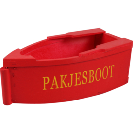 Houten pakjesboot Sinterklaas