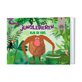 Kijk en Voel Boekje | Jungle Dieren