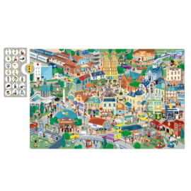 Zoek & Vind Puzzel Stad | 104 stuks | APLI