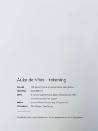 Auke de Vries / tekening