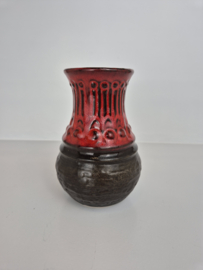 West-Germany Jasba vaas bruin/rood 1582-15