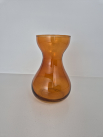 Hyacint vaas oranje glas