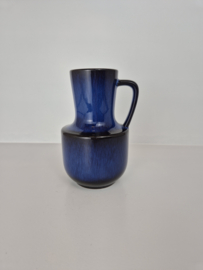 West-Germany Steuler Keramik vaas met oor 141-15 blauw
