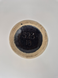 West-Germany Scheurich vaas lava 523-18 blauw